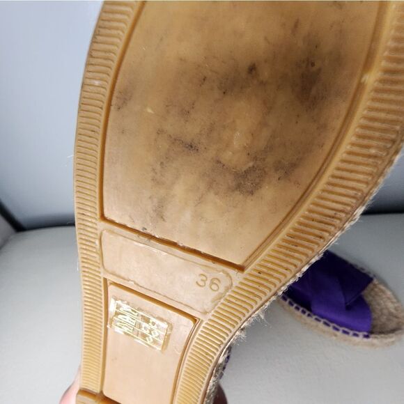 Free People Rope Sandals Flat Chunky Shoes Designer Size EU 36 US 5.5 - Picture 5 of 5